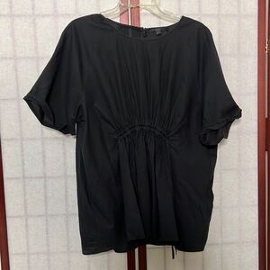 COS 100% COTTON BLACK BLOUSE SIZE‎ 44